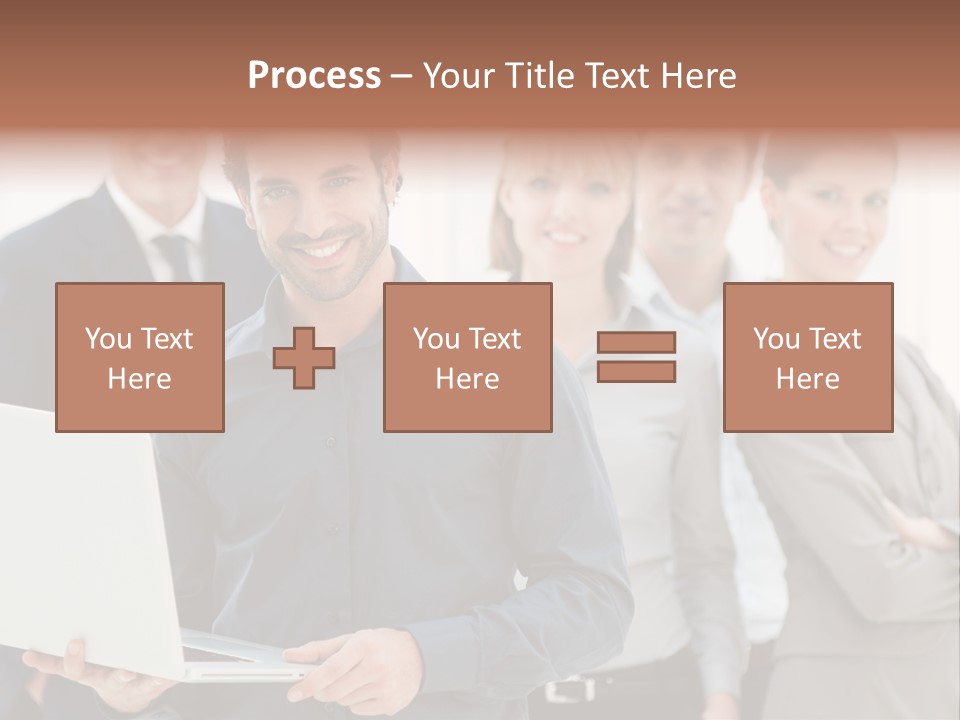 Holding Professional Business PowerPoint Template