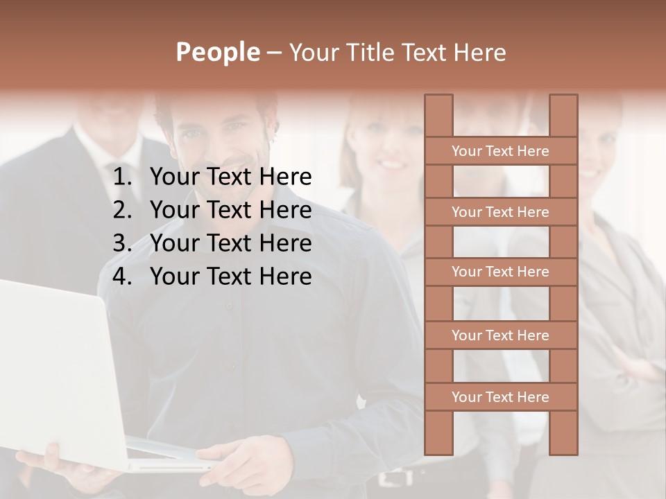 Holding Professional Business PowerPoint Template