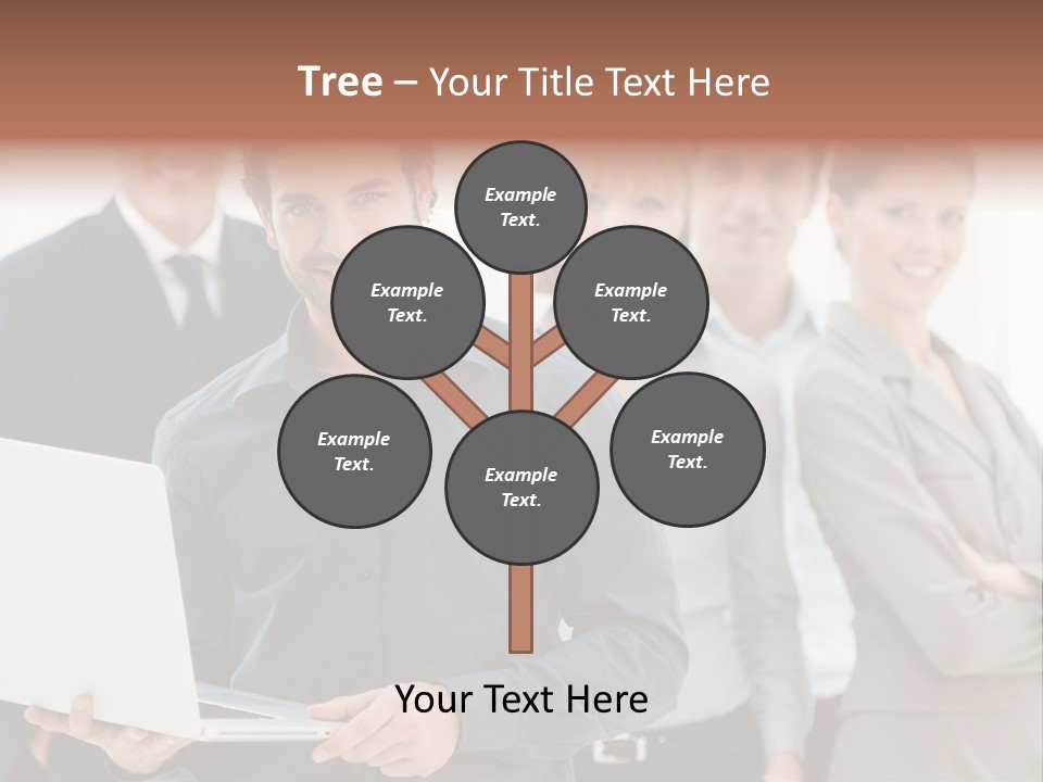 Holding Professional Business PowerPoint Template