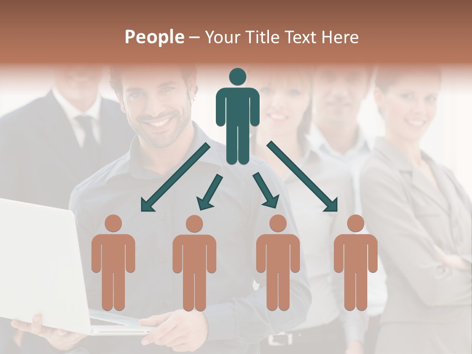 Holding Professional Business PowerPoint Template