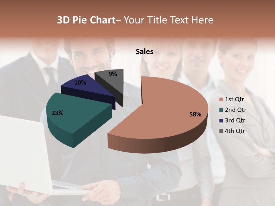 Holding Professional Business PowerPoint Template