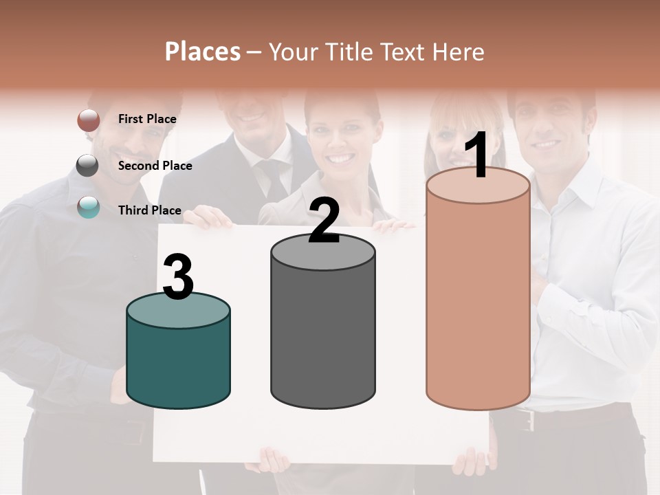 Banner Work Placard PowerPoint Template