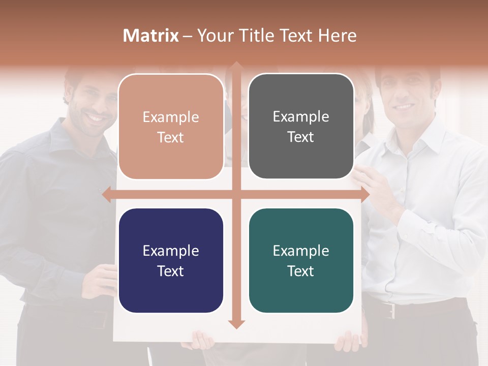 Banner Work Placard PowerPoint Template