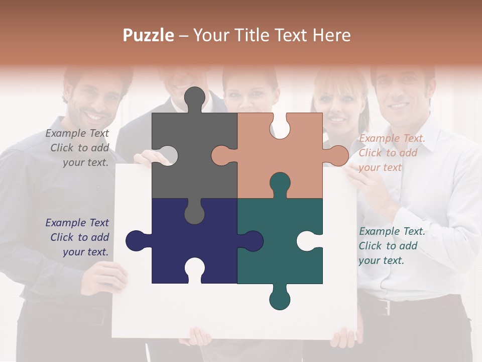 Banner Work Placard PowerPoint Template