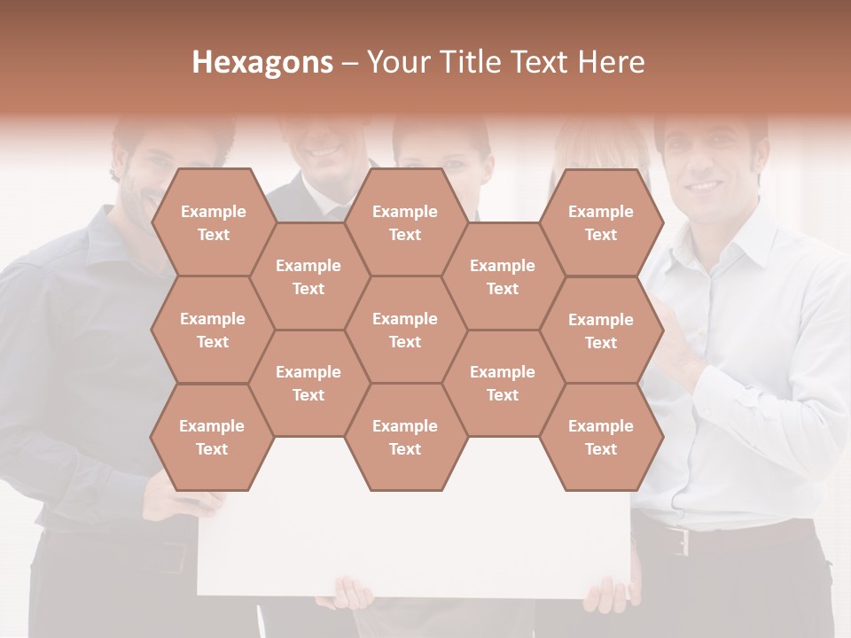 Banner Work Placard PowerPoint Template