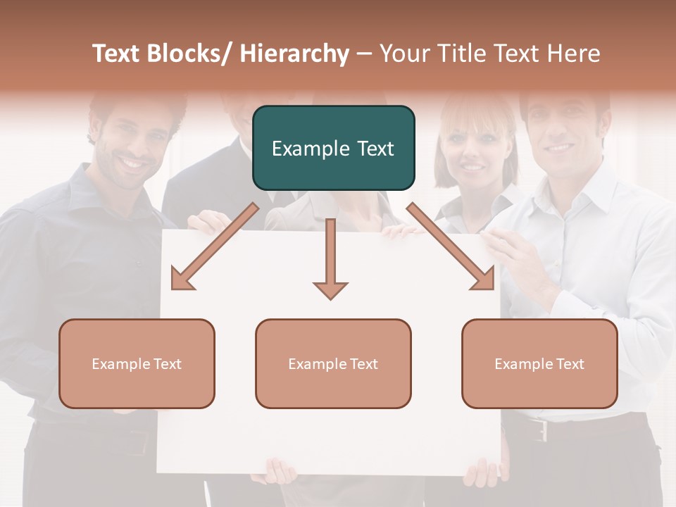 Banner Work Placard PowerPoint Template