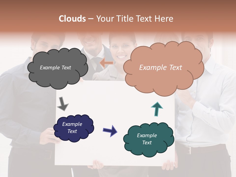 Banner Work Placard PowerPoint Template