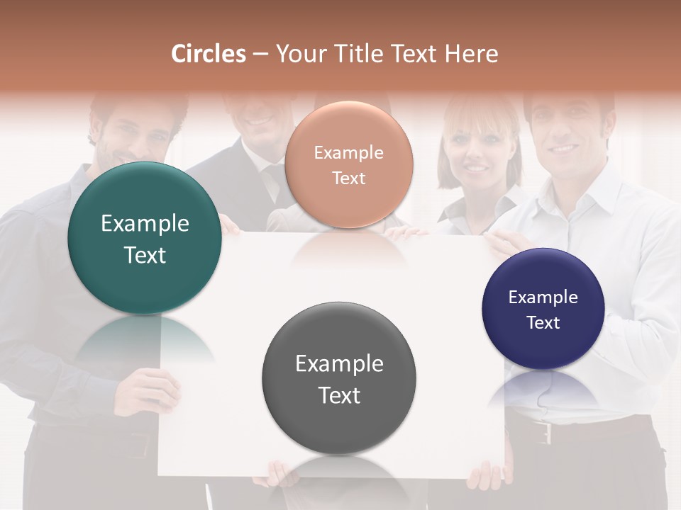 Banner Work Placard PowerPoint Template