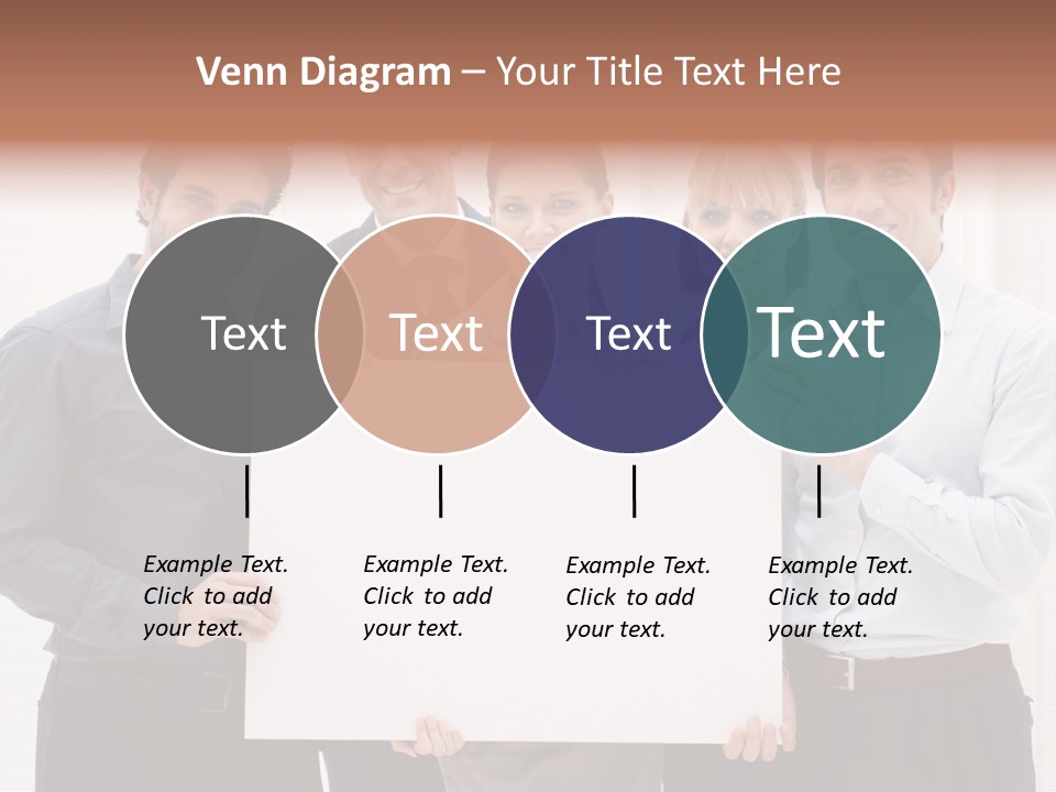 Banner Work Placard PowerPoint Template