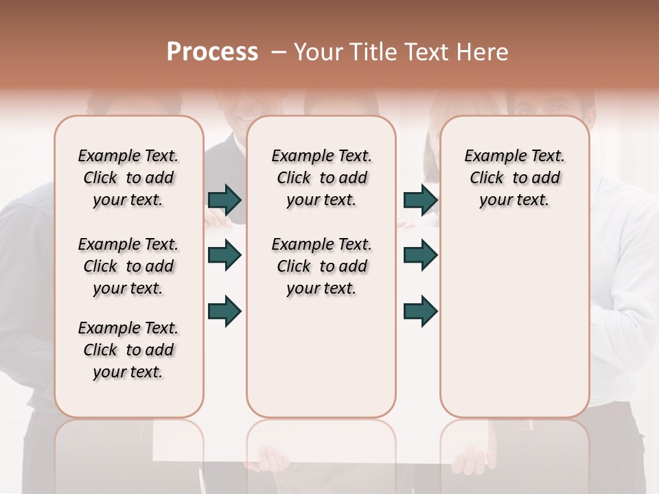 Banner Work Placard PowerPoint Template