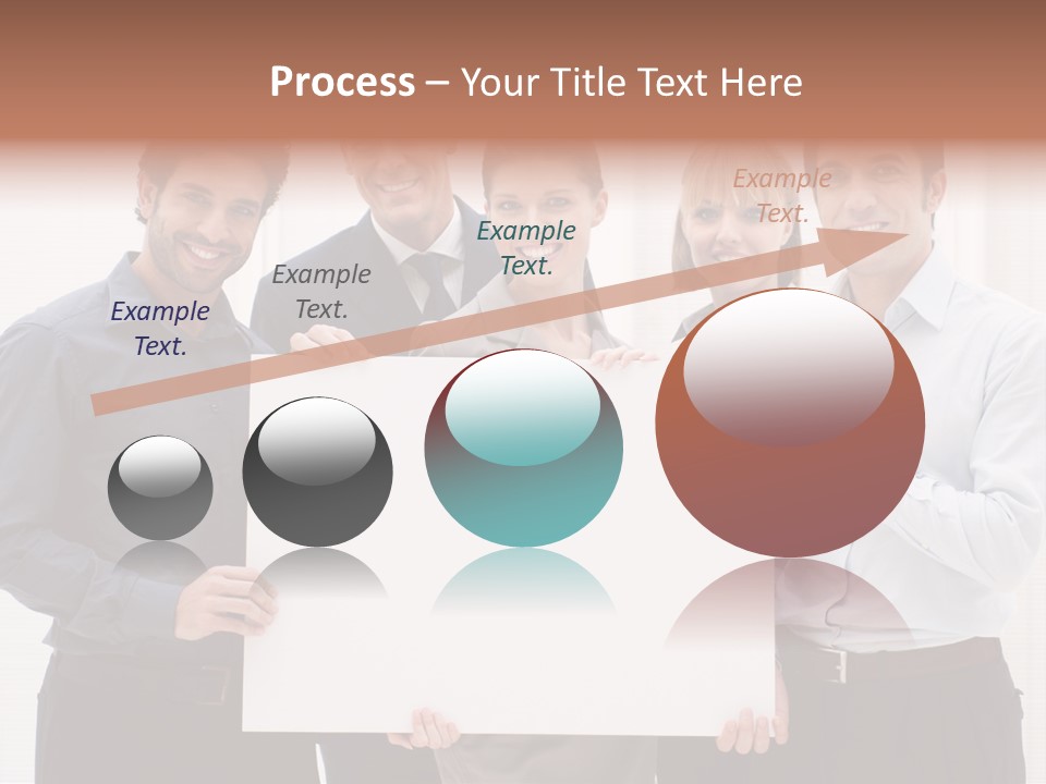 Banner Work Placard PowerPoint Template