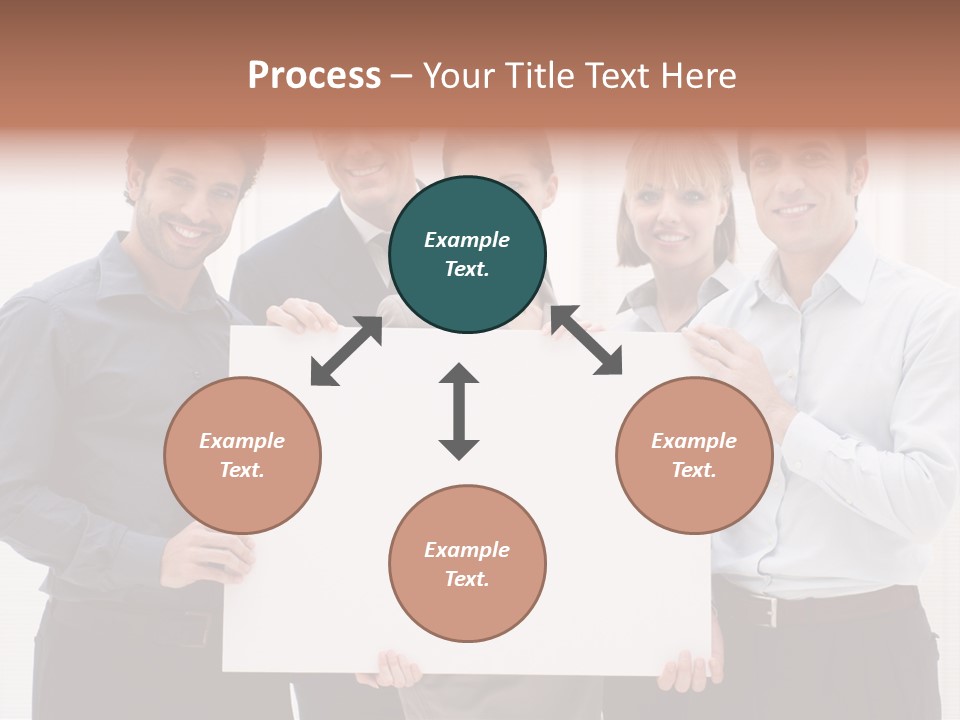 Banner Work Placard PowerPoint Template