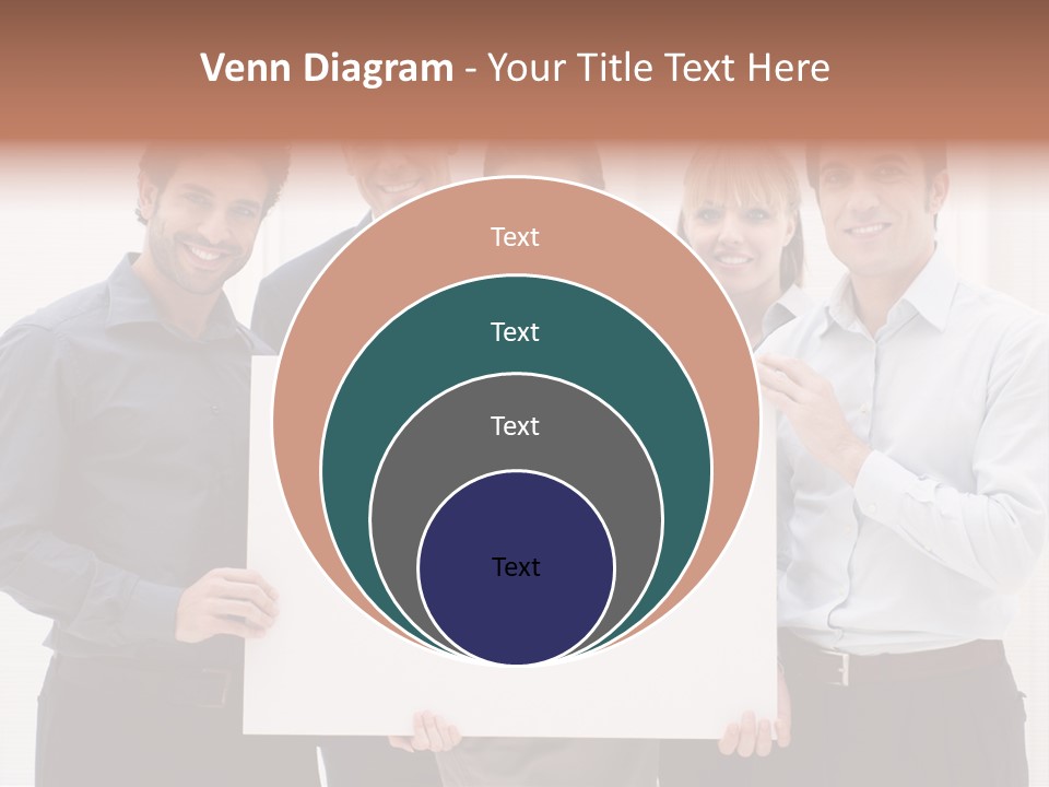 Banner Work Placard PowerPoint Template