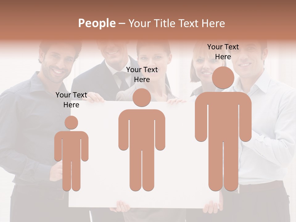 Banner Work Placard PowerPoint Template