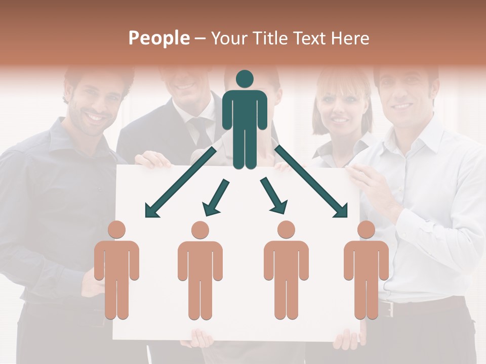 Banner Work Placard PowerPoint Template