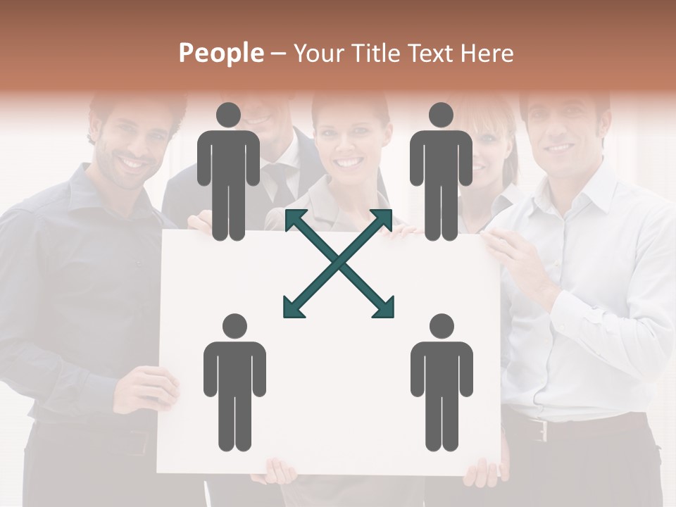 Banner Work Placard PowerPoint Template