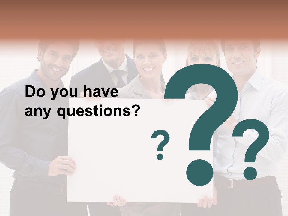 Banner Work Placard PowerPoint Template