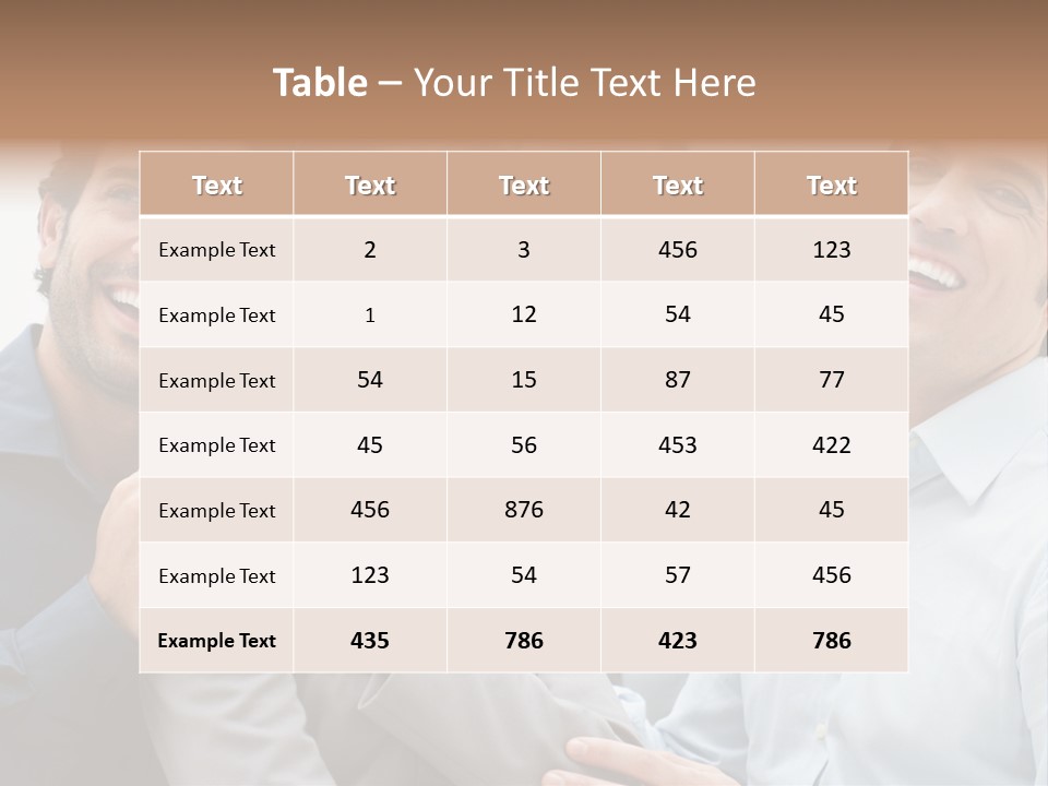 Adult Businesswoman Office PowerPoint Template