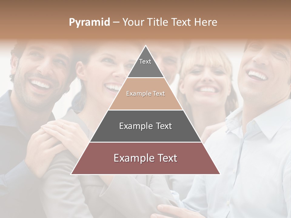 Adult Businesswoman Office PowerPoint Template