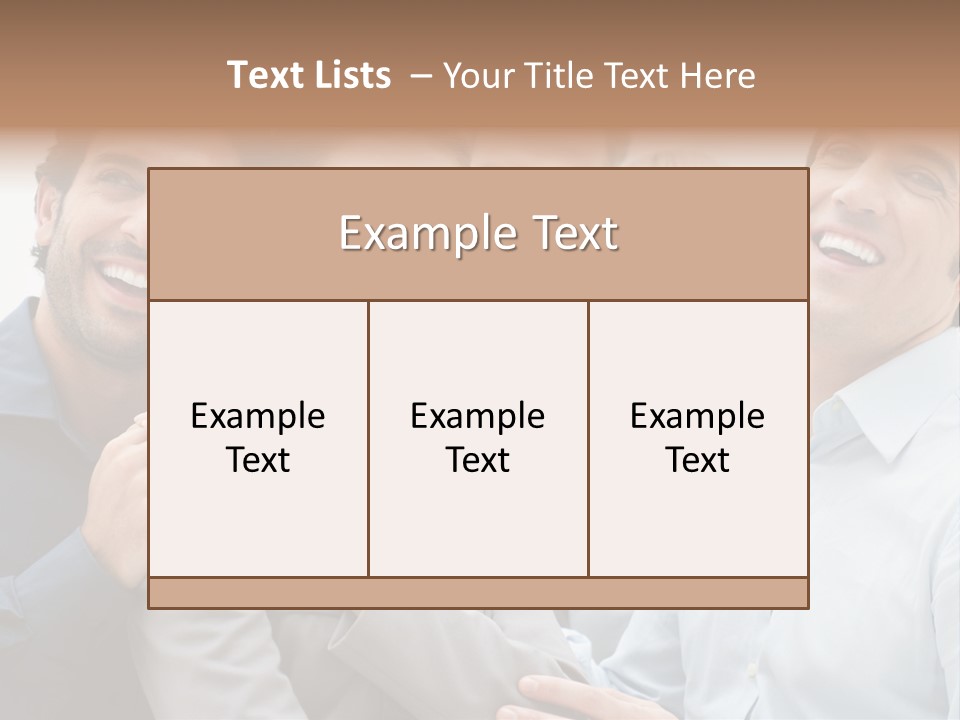 Adult Businesswoman Office PowerPoint Template