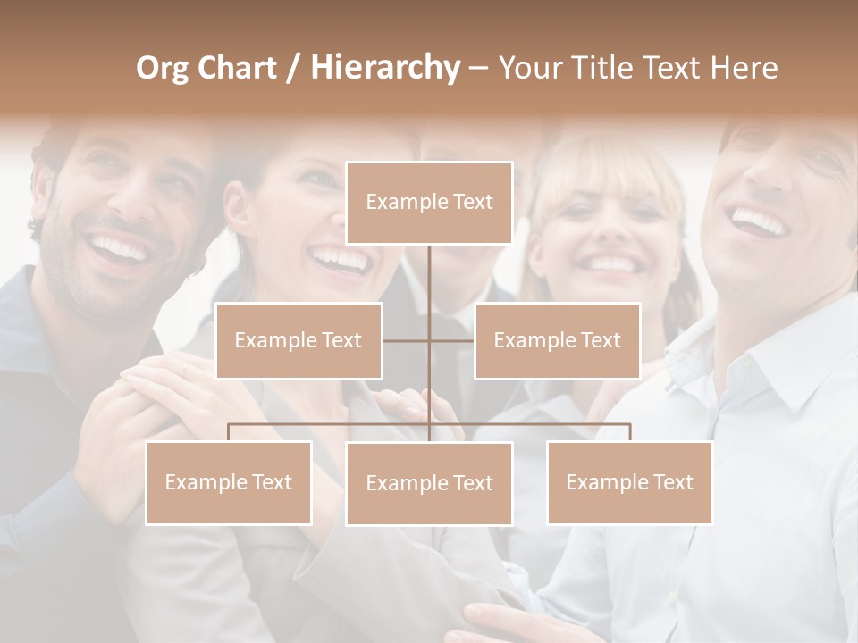 Adult Businesswoman Office PowerPoint Template