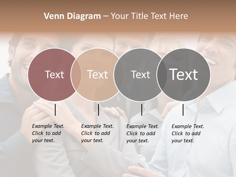 Adult Businesswoman Office PowerPoint Template