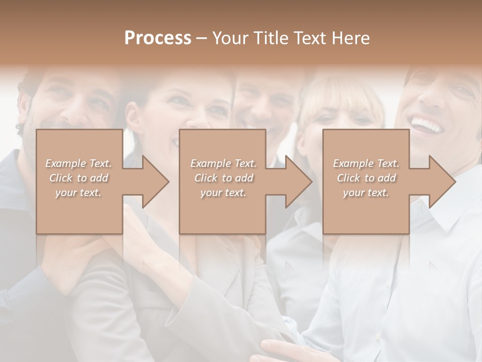 Adult Businesswoman Office PowerPoint Template