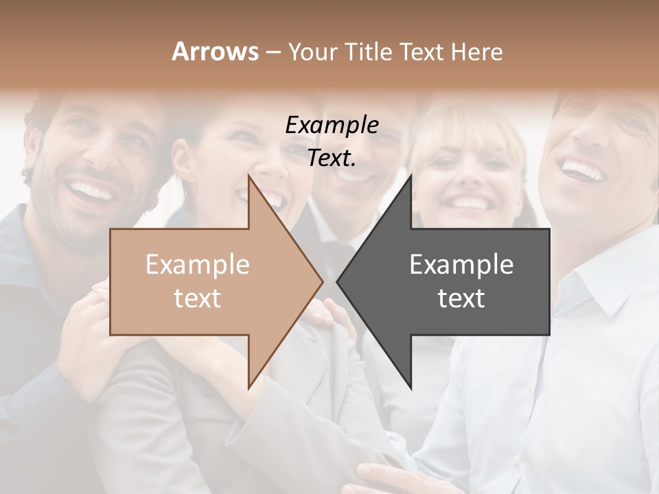 Adult Businesswoman Office PowerPoint Template