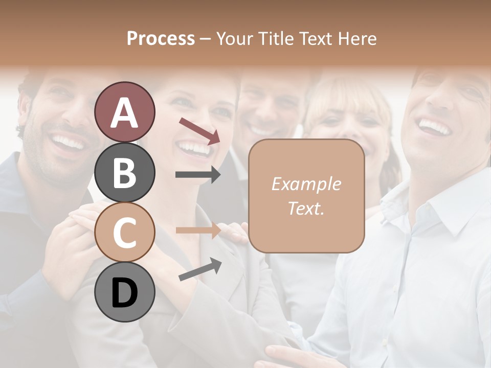 Adult Businesswoman Office PowerPoint Template