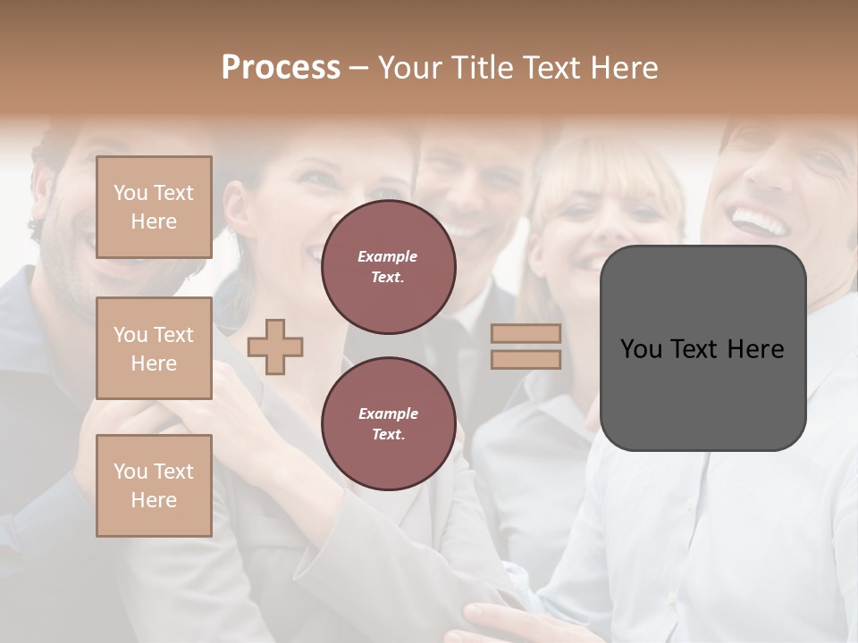 Adult Businesswoman Office PowerPoint Template