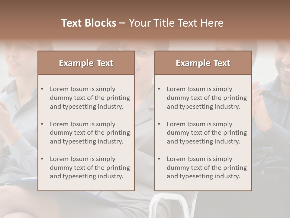 Young Smile Conference PowerPoint Template