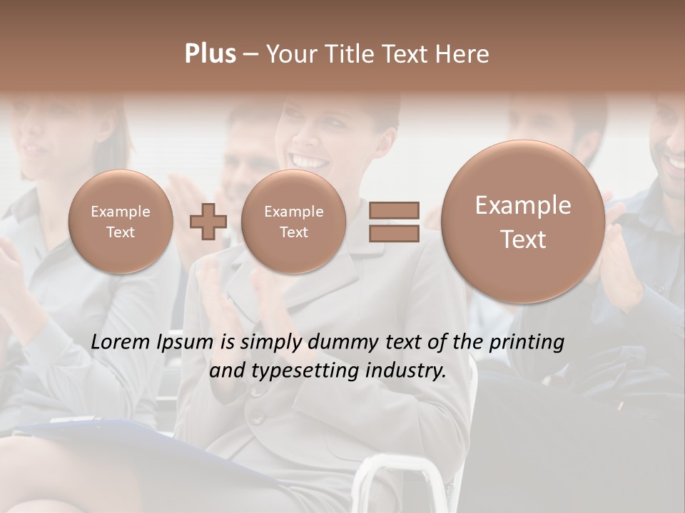 Young Smile Conference PowerPoint Template