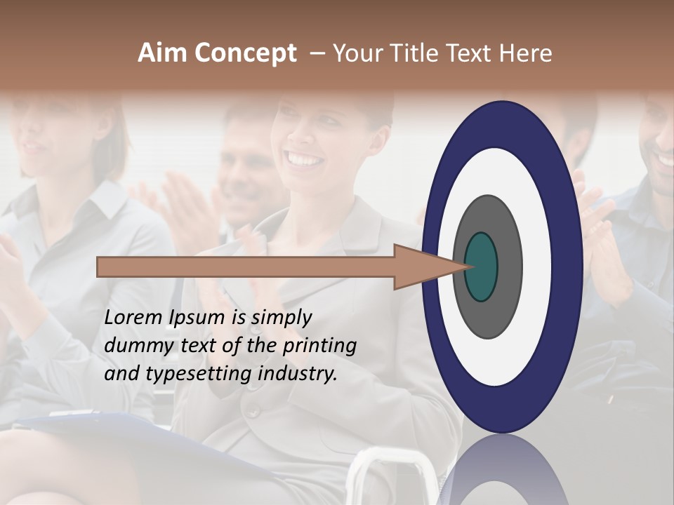 Young Smile Conference PowerPoint Template