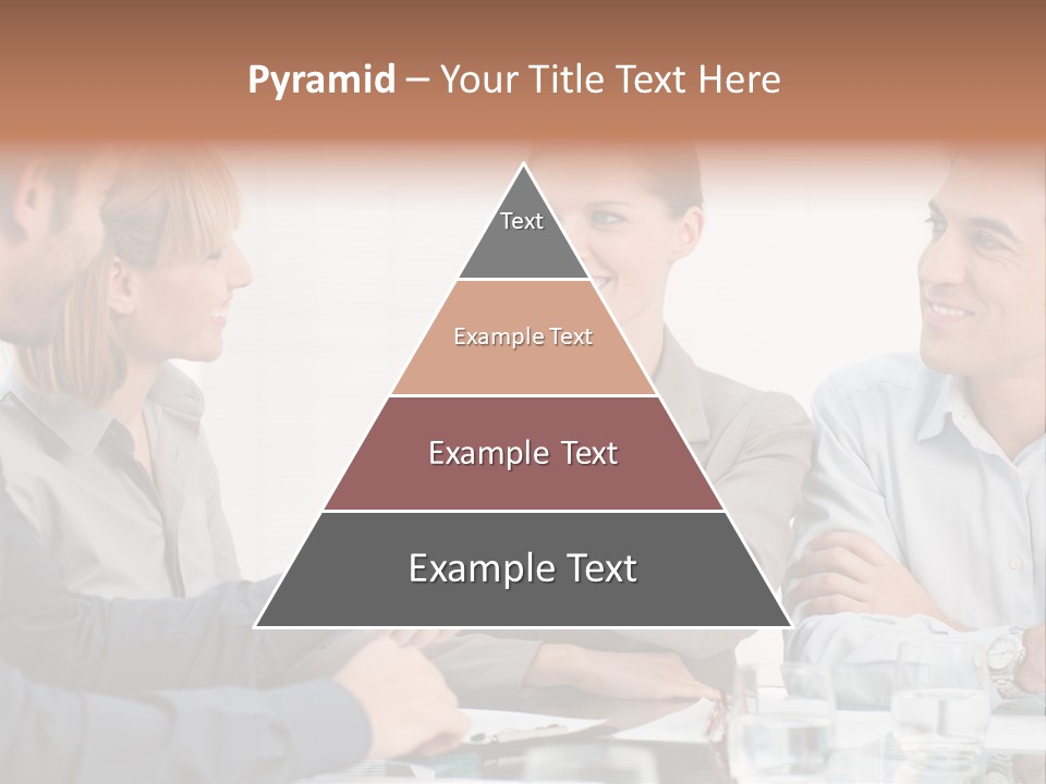 Office Lady Smile PowerPoint Template