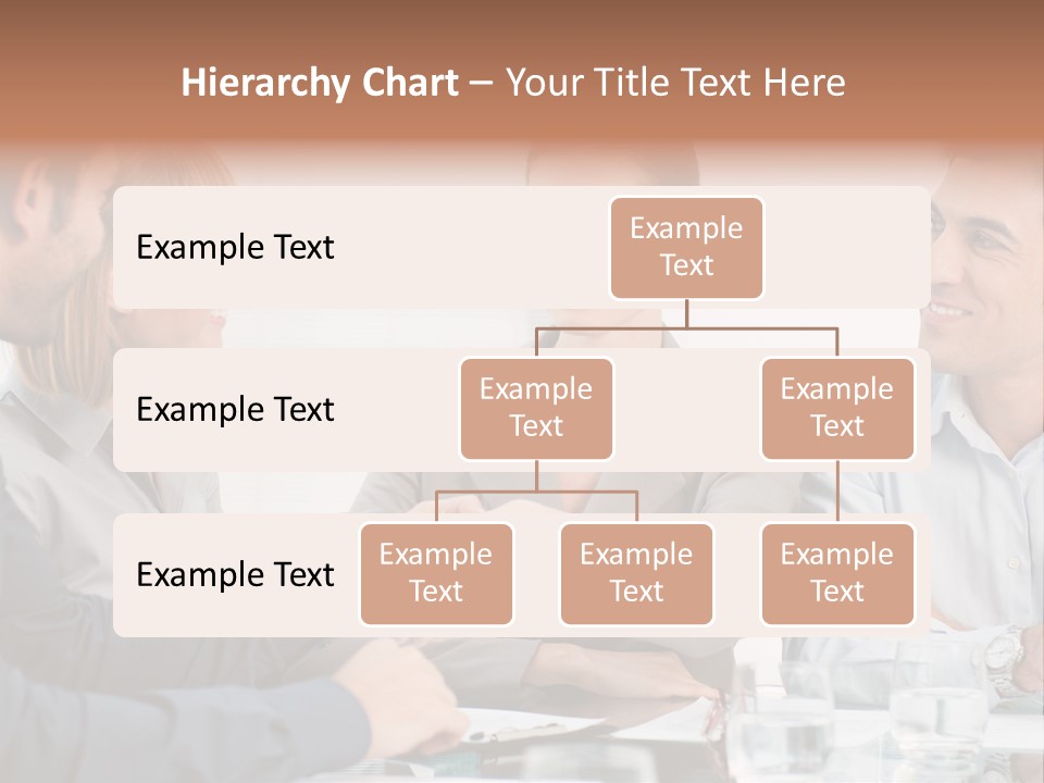 Office Lady Smile PowerPoint Template