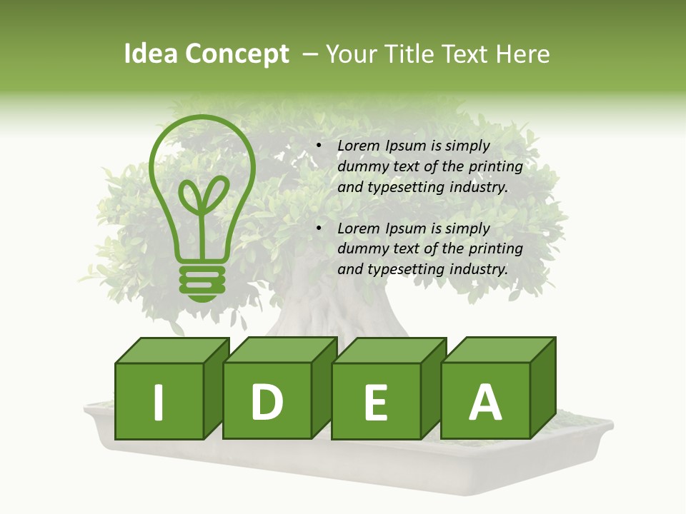 Season Walnut Forest PowerPoint Template