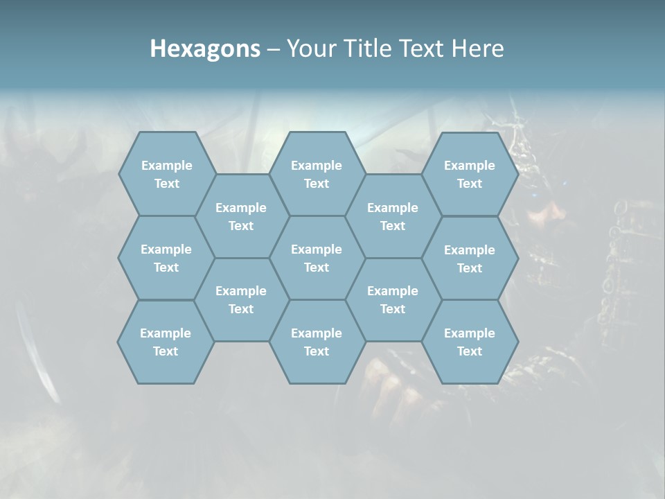 Fantasy Infantry Swing PowerPoint Template