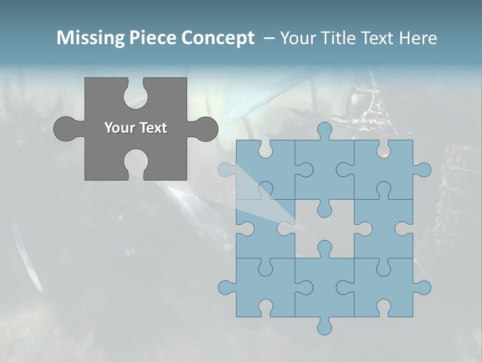 Fantasy Infantry Swing PowerPoint Template