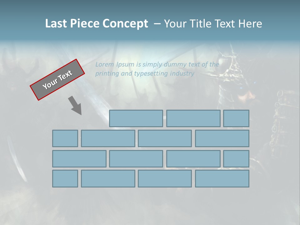 Fantasy Infantry Swing PowerPoint Template