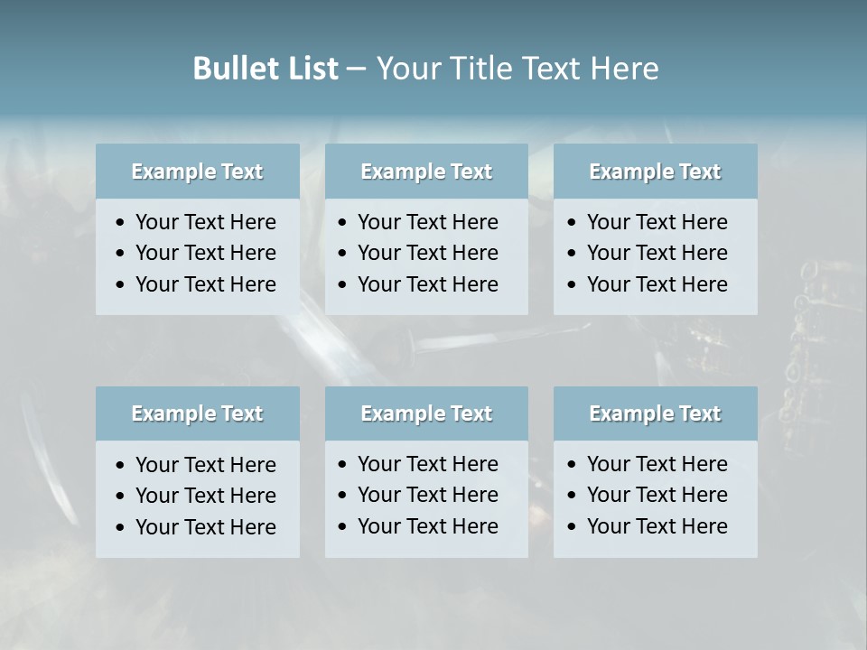 Fantasy Infantry Swing PowerPoint Template