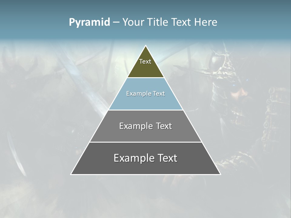 Fantasy Infantry Swing PowerPoint Template