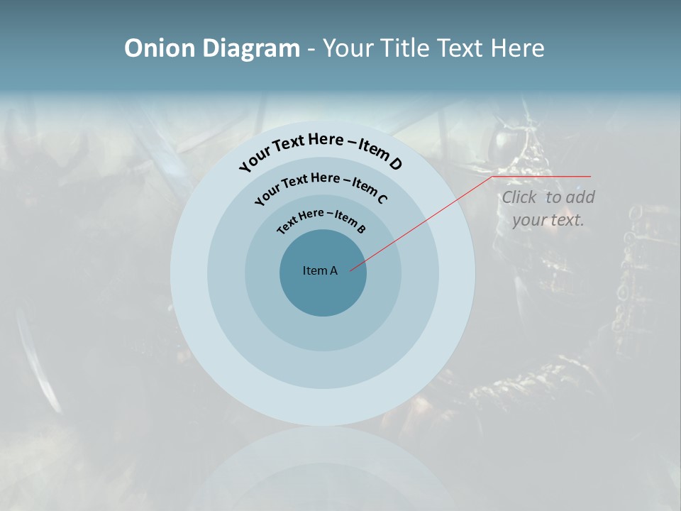 Fantasy Infantry Swing PowerPoint Template