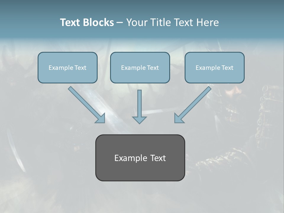 Fantasy Infantry Swing PowerPoint Template