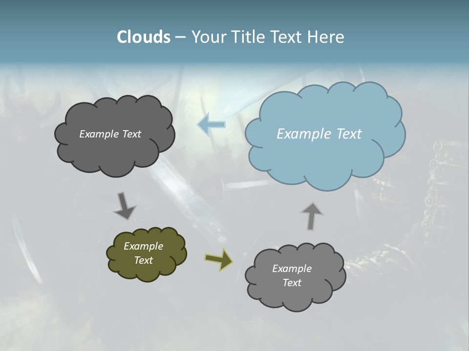 Fantasy Infantry Swing PowerPoint Template
