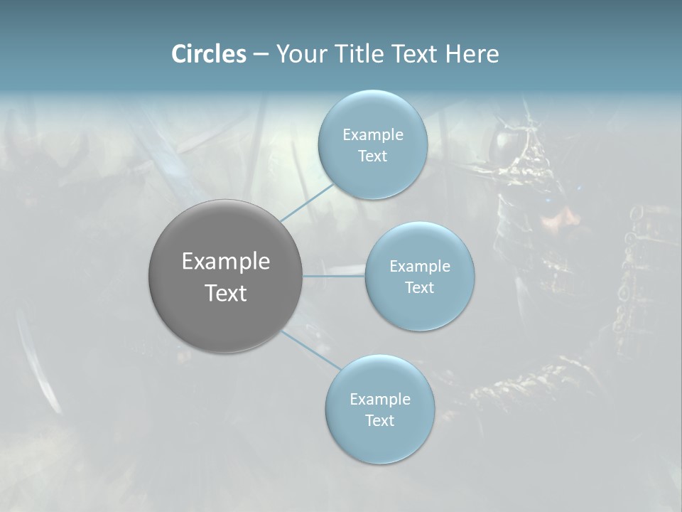 Fantasy Infantry Swing PowerPoint Template