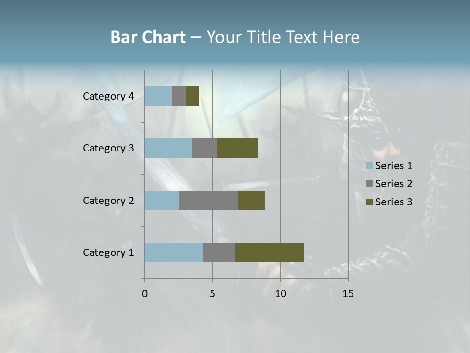 Fantasy Infantry Swing PowerPoint Template