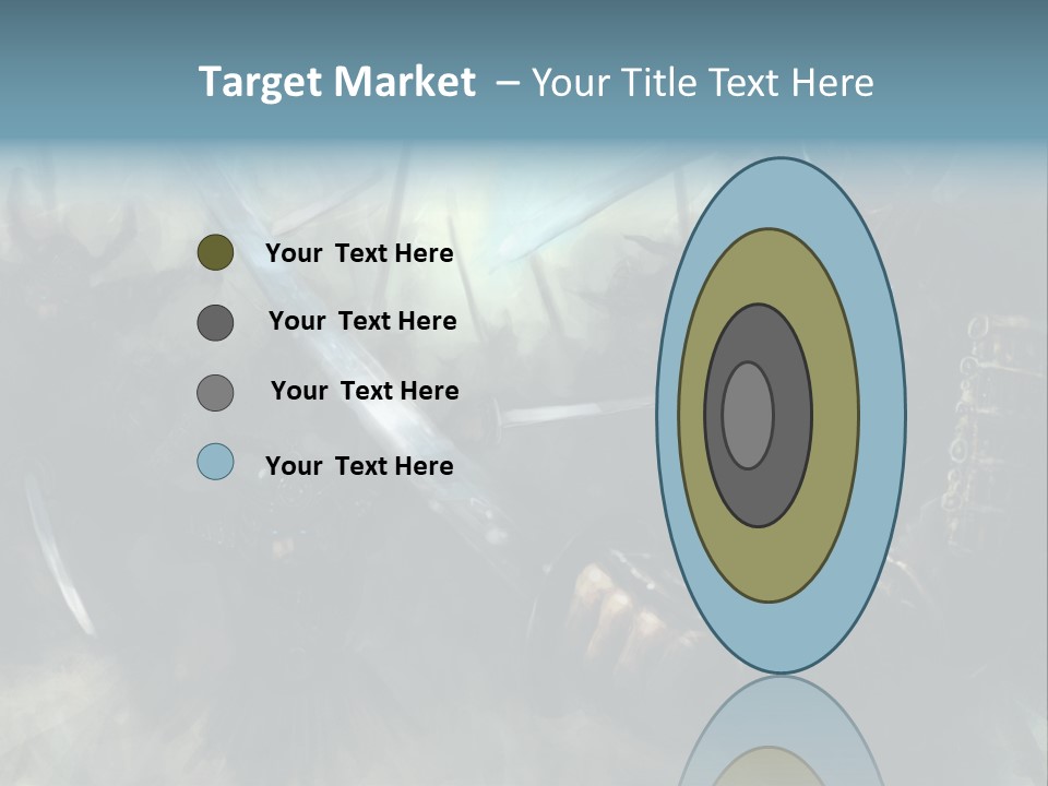 Fantasy Infantry Swing PowerPoint Template