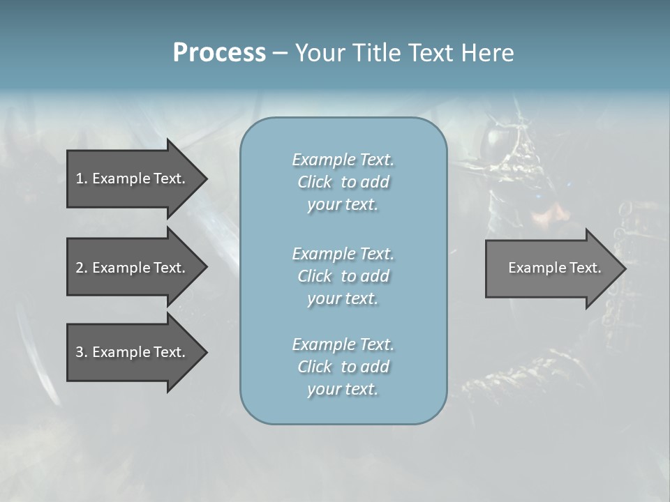 Fantasy Infantry Swing PowerPoint Template