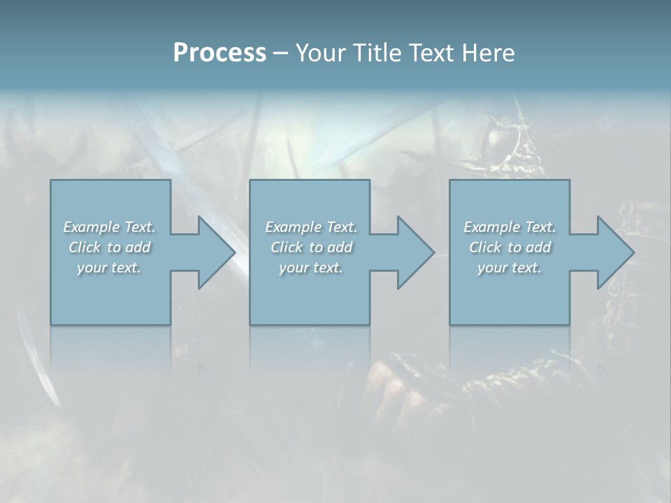 Fantasy Infantry Swing PowerPoint Template