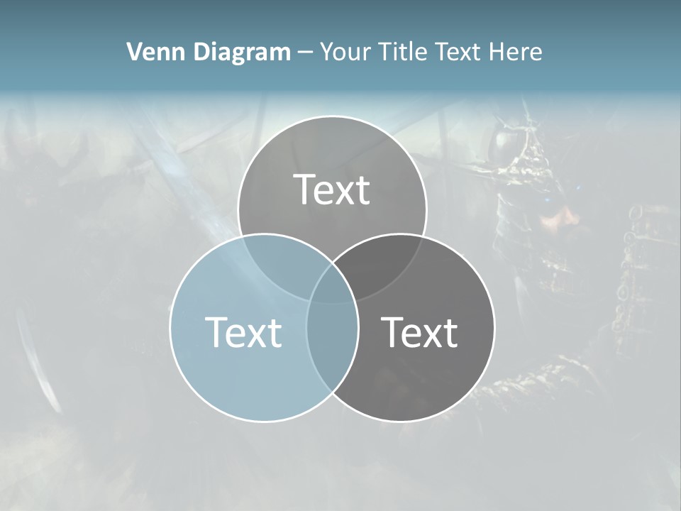Fantasy Infantry Swing PowerPoint Template